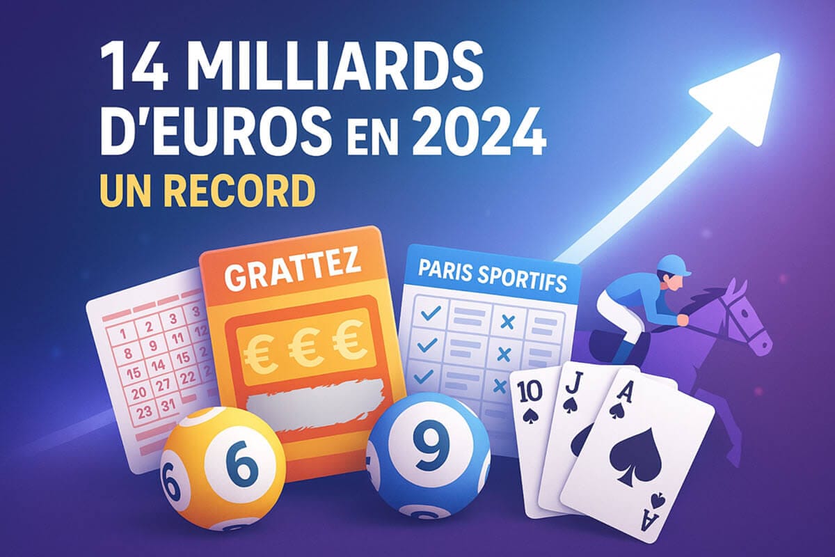 Gambling Market Reaches Record €14 Billion GGR in 2024, FDJ Leads the Way!