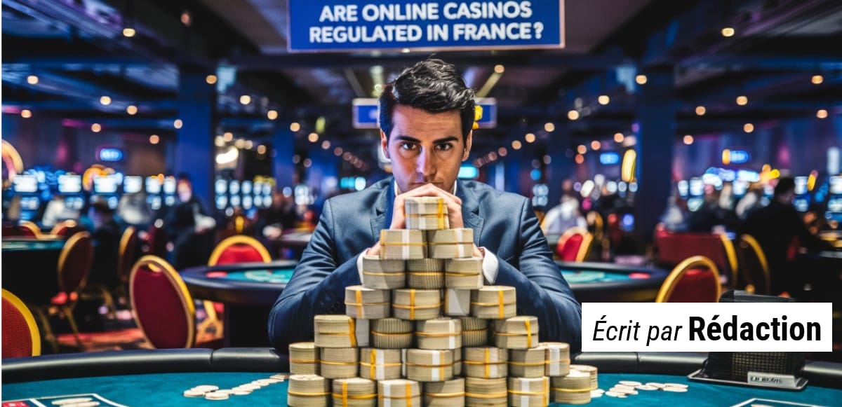 How are online casinos regulated in France?