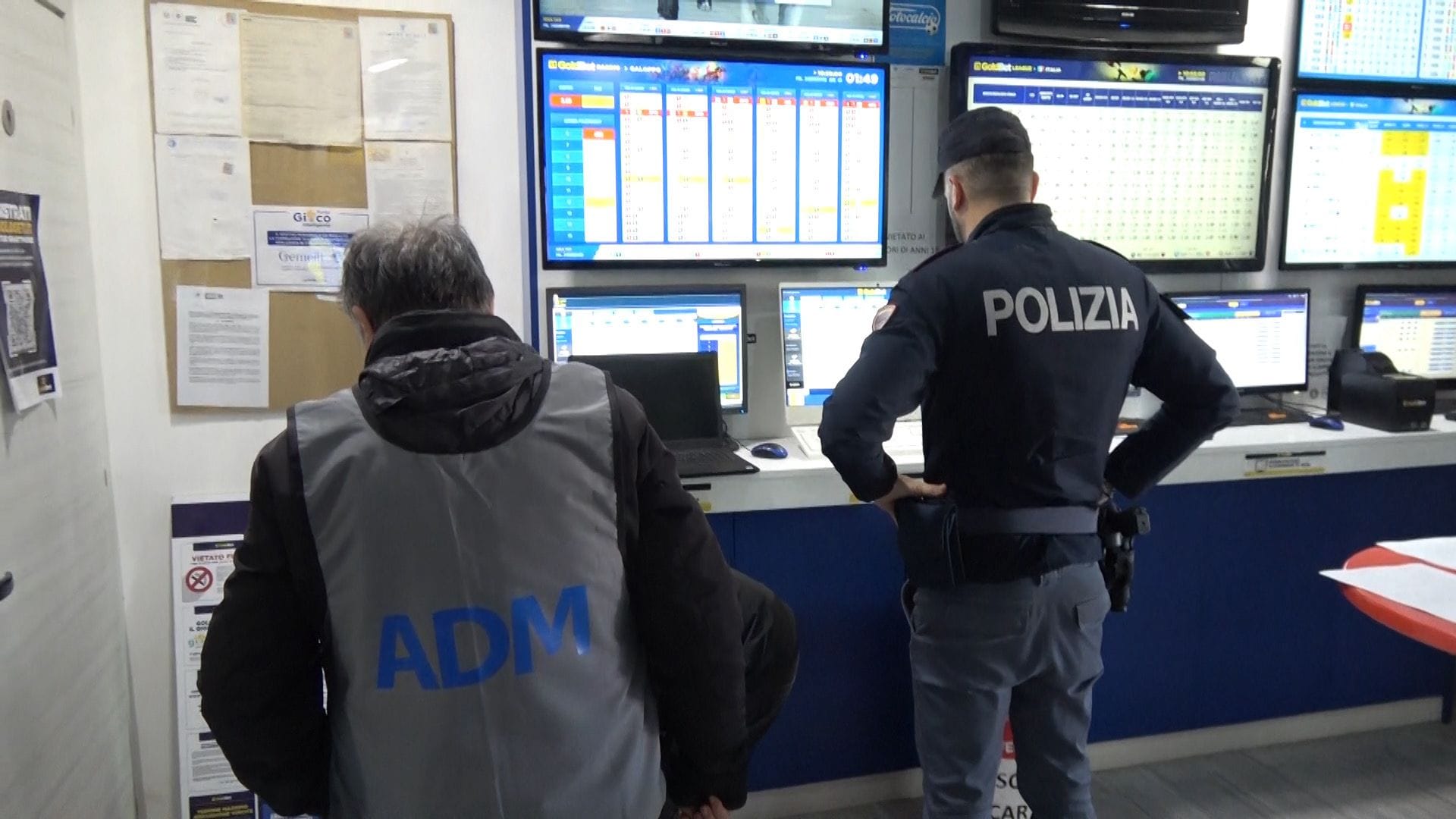 Turin. ADM & State Police Partner on Gaming & Betting Checks